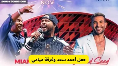 حفل أحمد سعد وفرقة ميامي