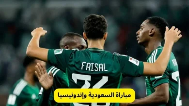 مباراة السعودية وإندونيسيا