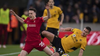 مباشر | مباراة ليفربول وولفرهامبتون في الدوري الإنجليزي