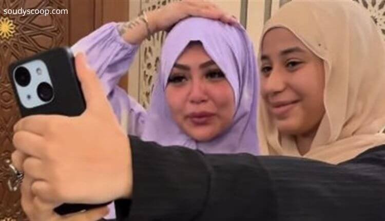 مفاجأة البلوجر هدير عبدالرازق ترتدي الحجاب في فيديو جديد 2 صورة بها البلوجر هدير عبد الرازق مع فتاة أخرى ضمن الحديث عن فيديو هدير عبد الرازق كامل والاصلي
