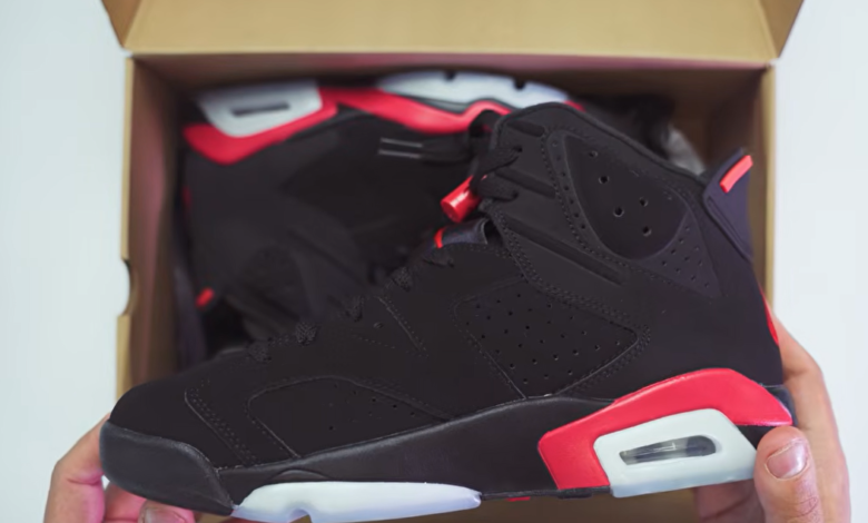 Air Jordan 6 Reverse Infrared: The Legendary Sample Finally Becomes Reality 1 Air Jordan 6 Retro Reverse Infrared Salesman Shoe Review